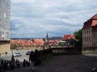24 Blick vom Domplatz auf Bamberg